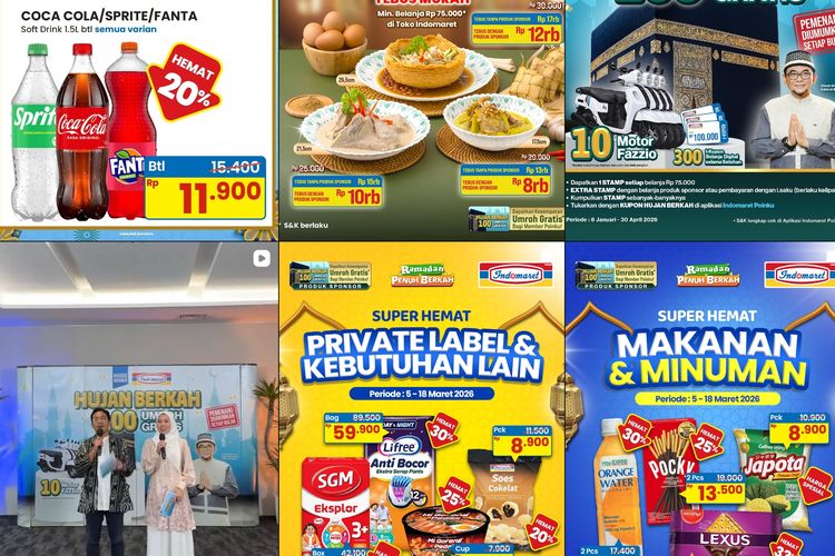 Promo Indomaret Hari Ini 9 September 2026, Telur Ayam Curah Harga Hemat Mulai Rp 24.000