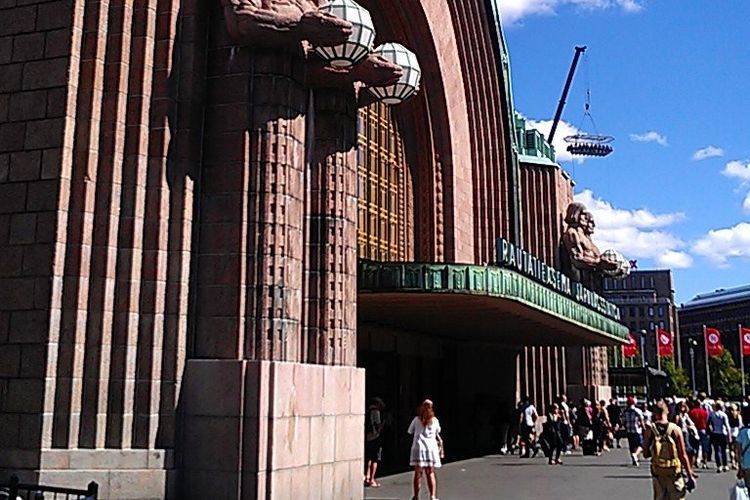 Helsinki Central Station in Helsinki, Finland