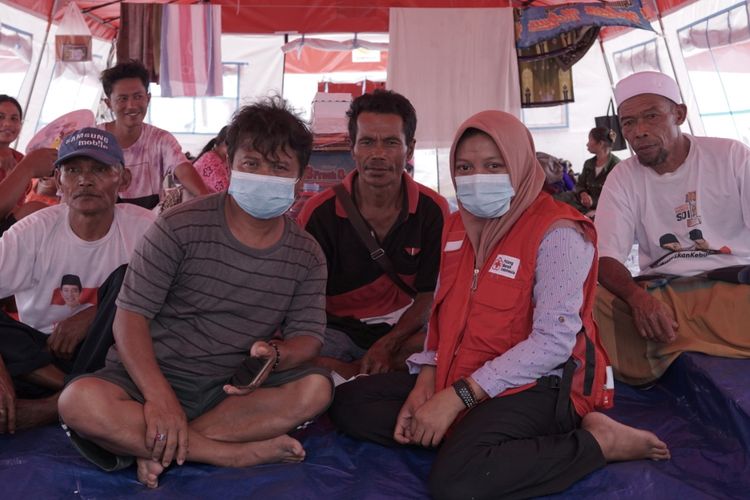 Rosella Wardani, warga Dusun Curah Kobokan Desa Supiturang Kecamatan Pronojiwo merupakan seorang penyintas bencana letusan Gunung Semeru