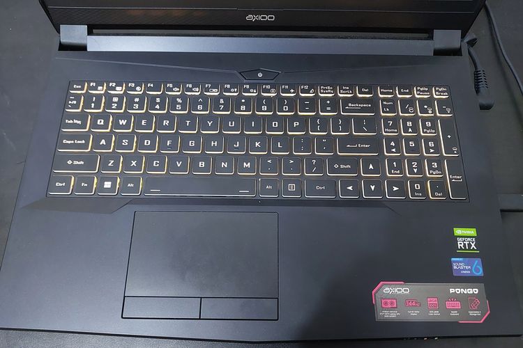 Warna keyboard Axioo Pongo 7 bisa diubah