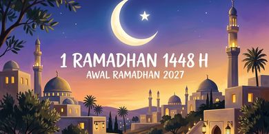 KHGT Muhammadiyah:1 Ramadhan 1448 H Jatuh pada 8 Februari 2027