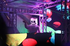 DJ Marshmello Bawa Penggemar Bergoyang di DWP 2017