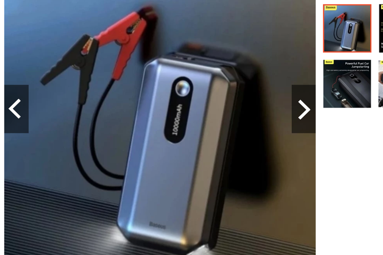 Wajib Ada di Mobil, Ini Pilihan Jump Starter Portabel untuk Darurat