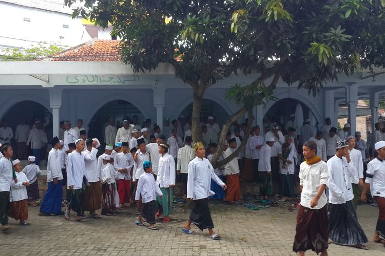 Suasana di Pondok Pesantren Miftahu Falahil Mubtadiin, Kasembon, Kabupaten Malang, Sabtu (16/3/2019)