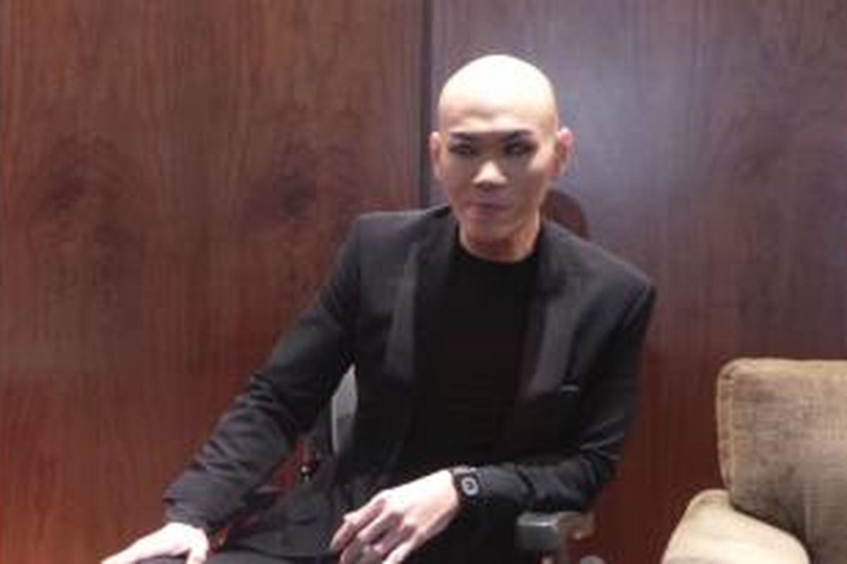 Deddy Corbuzier di Jakarta pada Rabu (29/1/2014)