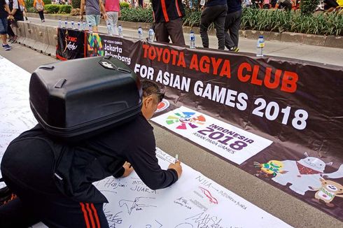 Konsumen Agya Dukung Atlet Asian Games 2018