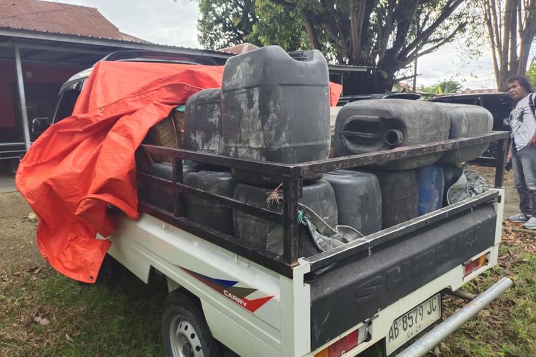 Polisi Gagalkan Penyelundupan 525 Liter Solar Subsidi, Pelaku Sudah Beraksi 8 Kali