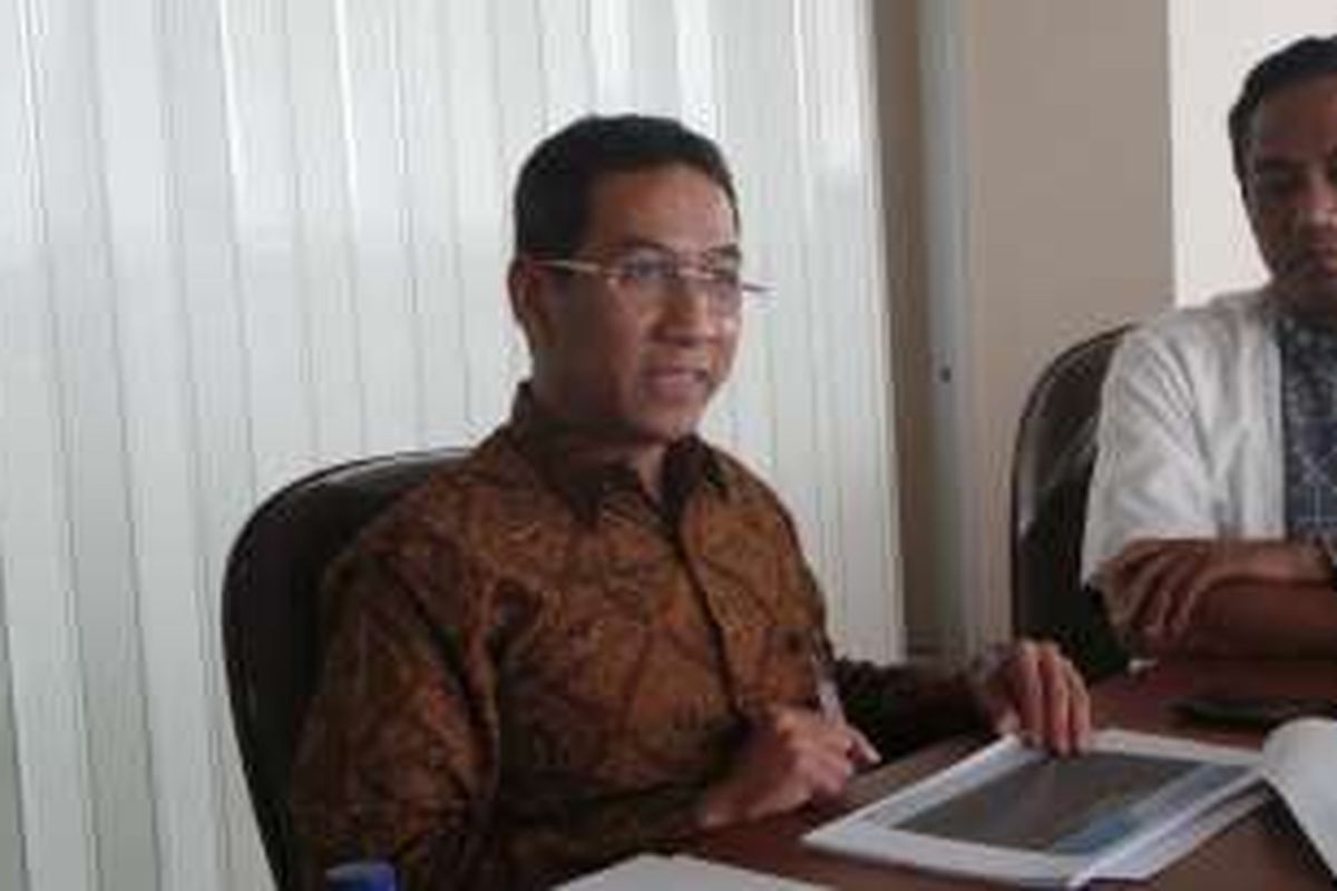 Kepala Badan Pengelola Keuangan dan Aset Daerah (BPKAD) DKI Jakarta Heru Budi Hartono, saat ditemui wartawan di ruang kerjanya, di Balai Kota DKI Jakarta, Kamis (4/8/2016).