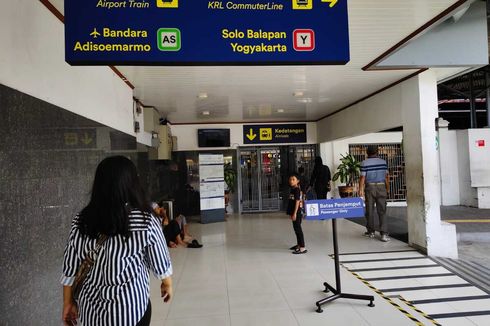 H-2 Lebaran, Arus Mudik di Stasiun Solo Balapan Landai