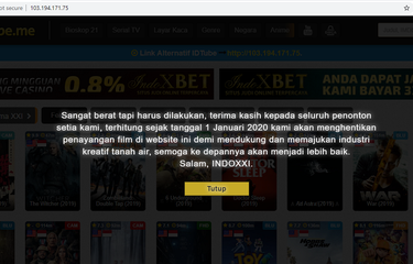 5 Fakta Indoxxi Dari Nonton Tidak Gratis Hingga Ditutup Di 2020 Halaman All Kompas Com