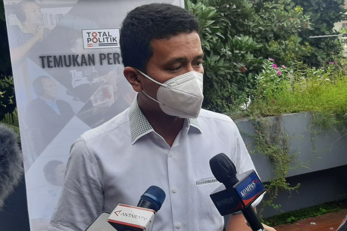 Staf Khusus Menteri Sekretaris Negara Faldo Maldini saat ditemui di kawasan Pasar Minggu, Jakarta, Sabtu (15/1/2022).