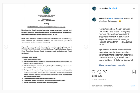 Lowongan Kerja Di Koran Kompas Like And Share