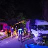 Truk Boks Tabrak Pohon hingga Roboh di Magetan, Jalan Sempat Tertutup Total