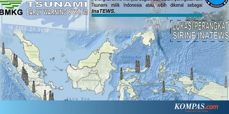 18 Provinsi Rawan Tsunami Di Indonesia Telah Dipasangi Sirene