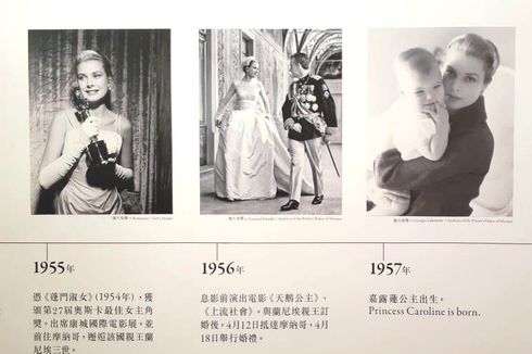 BERITA FOTO: Melihat Barang Pribadi Grace Kelly di Makau, dari Gaun Pengantin hingga Tas Hermes