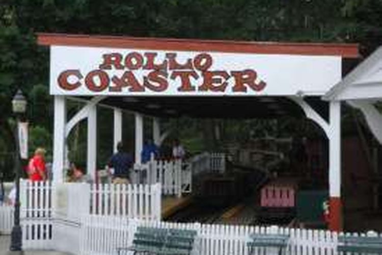Inilah wahana Rollo Coaster yang digunakan balita tiga tahun dan kedua orangtuanya saat kecelakaan terjadi.