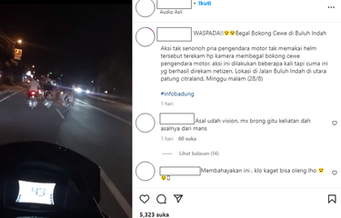 Viral, Video Aksi Diduga Begal Bokong Wanita di Denpasar, Ini ...