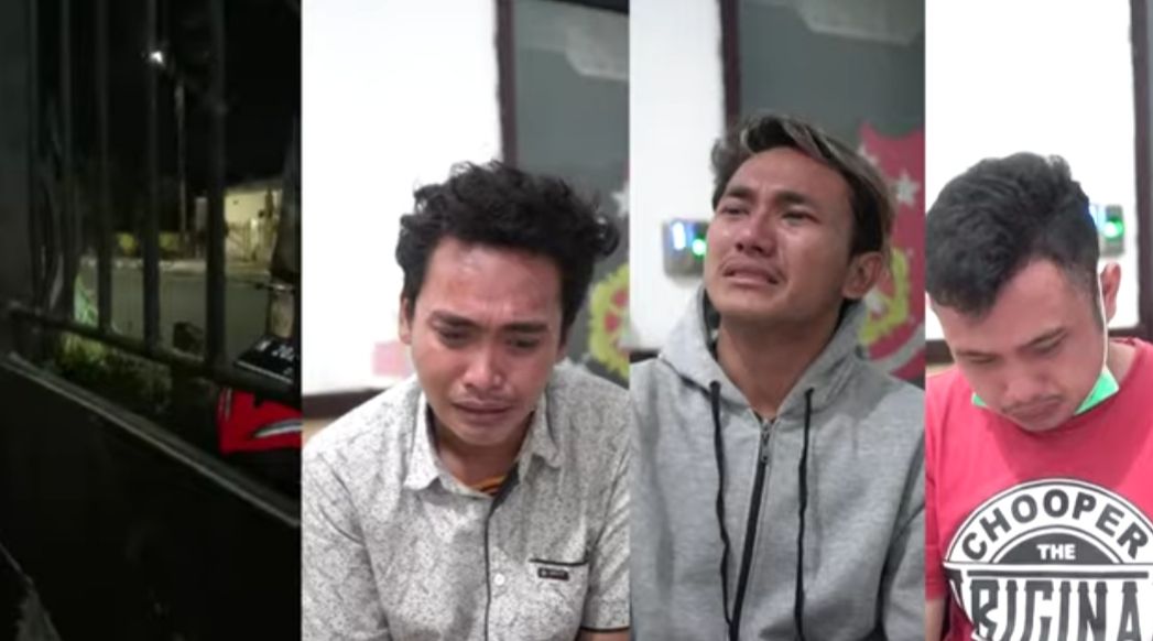 Usai Hina Satgas Covid-19, Video 3 Pemuda Probolinggo Minta Maaf Sembari Menangis di Kantor Polisi Viral