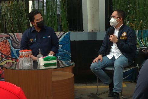 Lihat Warga Bandung Gotong Royong Bantu Pasien Isoman, Erick Thohir Mengaku Malu