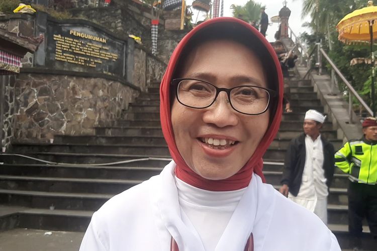 Mantan Wakil Bupati Lumajang Indah Amperawati, Kamis (17/7/2024)