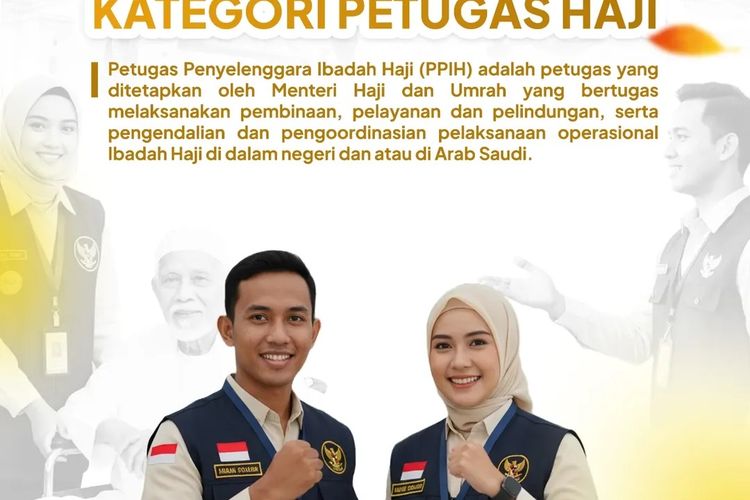 Jadwal pendaftaran petugas haji 2026.