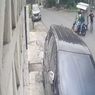 Pria Berjaket Ojol Mencuri Modus Pecah Kaca Mobil, Gagal Kabur Usai Tabrak Motor 