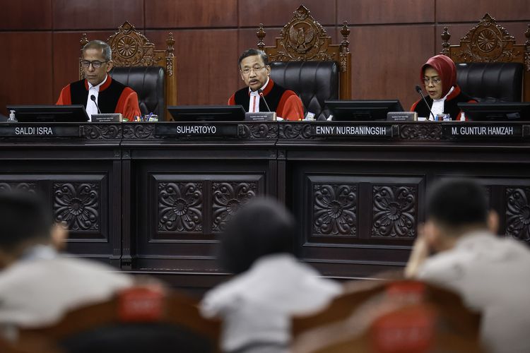 MK Tak Terima Uji Materi UU Pemilu soal Keluarga Presiden-Wapres Dilarang Ikut Pilpres