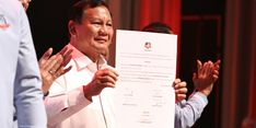 Prabowo Terima Dukungan Relawan Pedagang Indonesia Maju