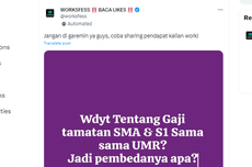 Muncul Keluhan Gaji Lulusan SMA dan S1 Sama-sama Upah Minimum, Apa Bedanya?