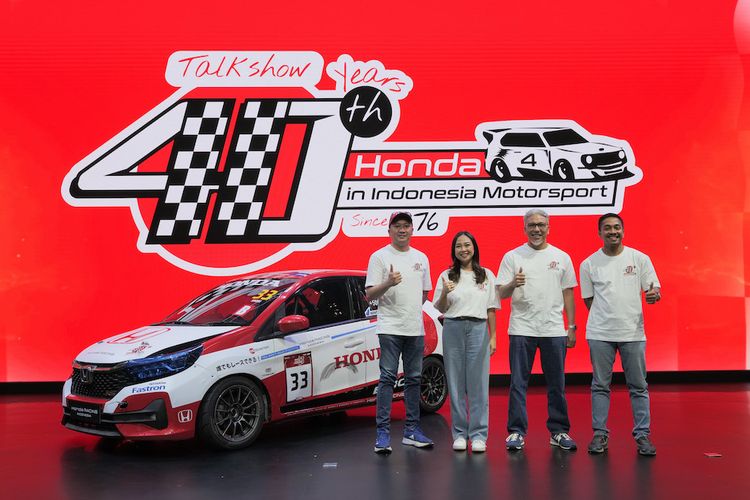 Honda Rayakan 40 Tahun di Lintasan Balap Nasional