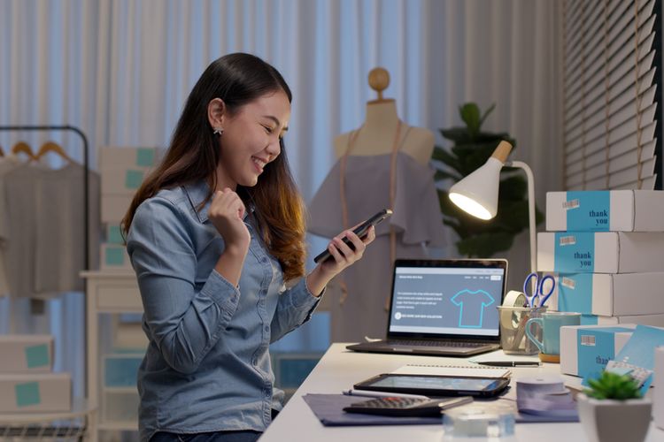 Ilustrasi UMKM, kredit UMKM.