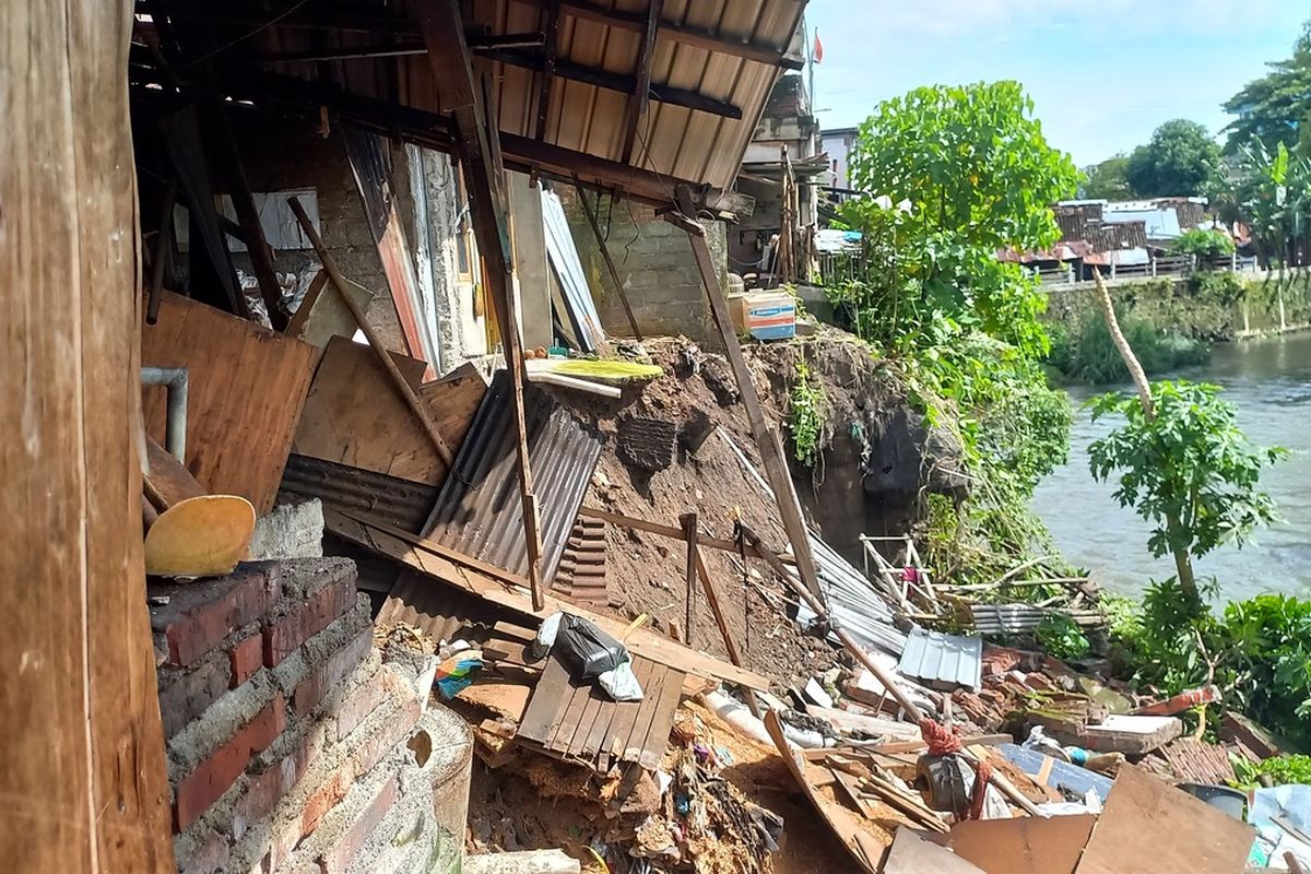 Talut ambrol di pabrik tahu Wirobrajan Kota Yogyakarta, Kamis (16/2/2023)