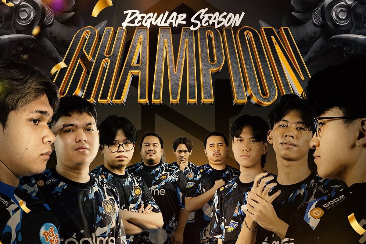 RRQ Hoshi juara Regular Season MPL S15.