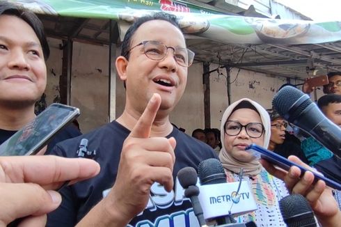 Usai Kampanye di Pasar, Anies Komentari Rencana Debat Mutiara Baswedan Versus Alam Ganjar