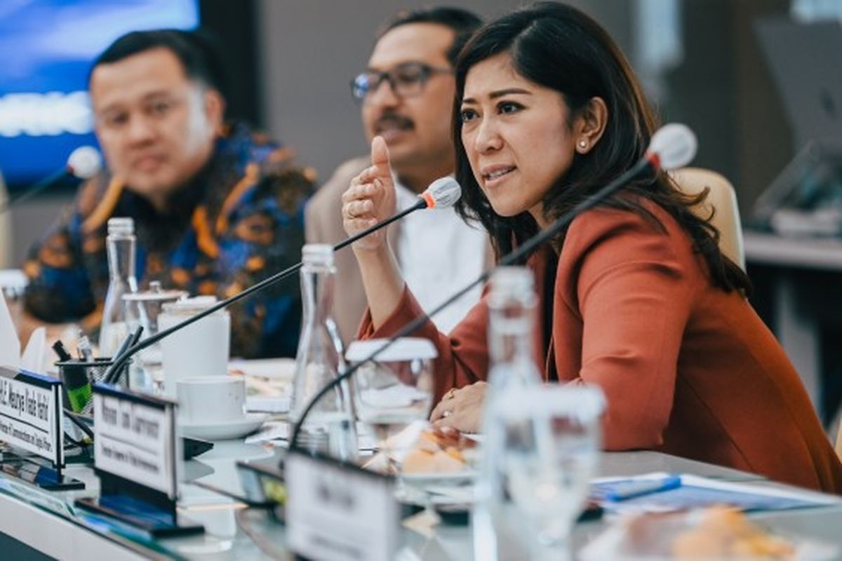 Menkomdigi Meutya Hafid dalam pertemuan dengan Duta Besar India untuk Indonesia, Sandeep Chakravorty, membahas kemitraan tentang 5G dan AI