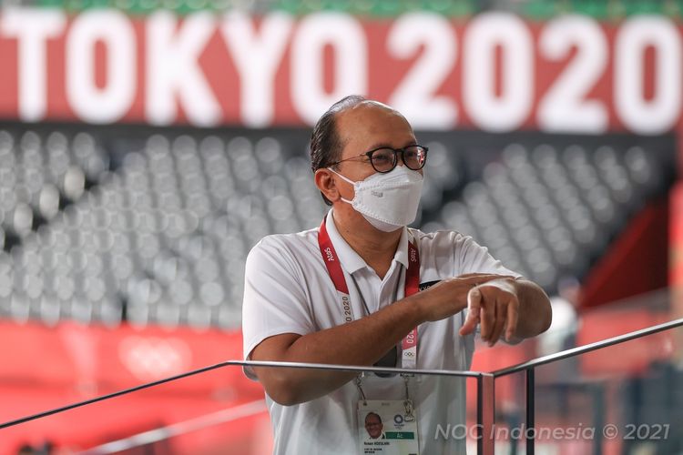 Chef de Mission Kontingen Indonesia untuk Olimpiade 2020 Tokyo Rosan P Roeslani. 