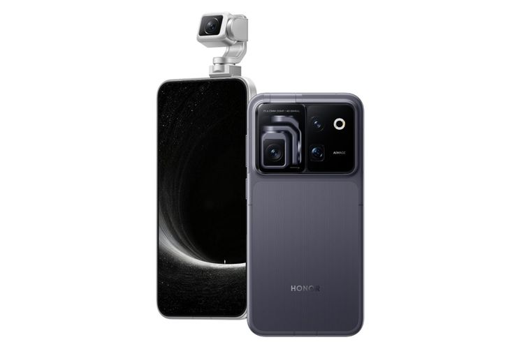 HP Honor Robot Phone Resmi, Kamera Bisa Mengangguk, Mengintip, hingga Ikuti Musik