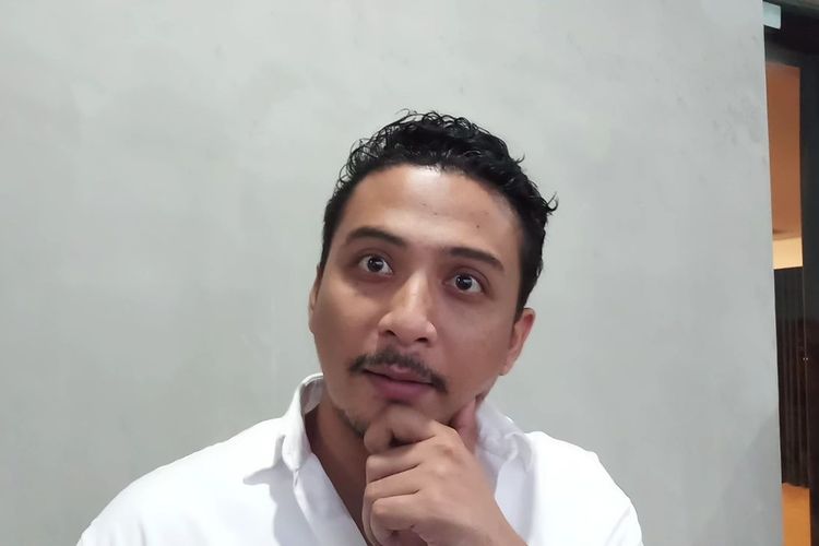 Sal Priadi saat ditemui di Taman Ismail Marzuki kawasan Menteng, Jakarta Pusat, Kamis (24/11/2022).