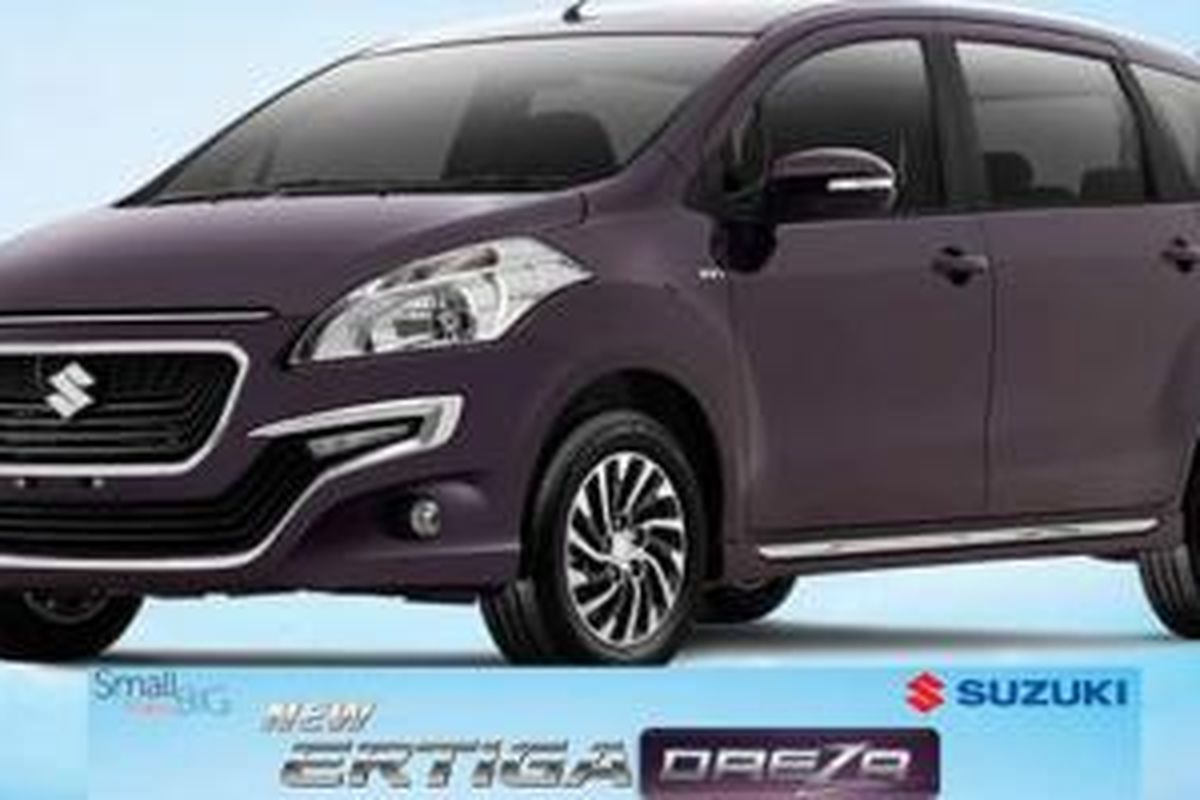 Brosur Suzuki New Ertiga Dreza bocor di Internet.