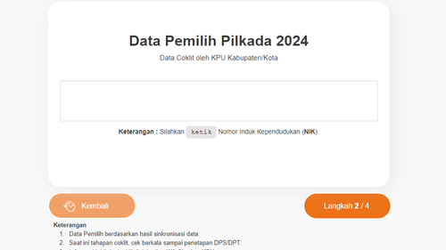 Cara Cek DPT Online 2024 Lewat HP Android, Praktis dan Lengkap