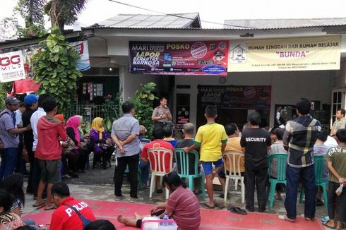 Rawan Penyalahgunaan Narkoba, Polisi Dirikan Posko di Kampung Peninggaran