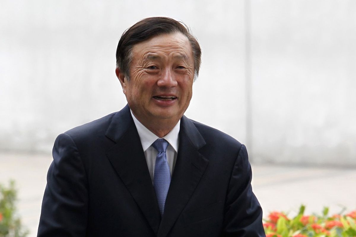 CEO dan pendiri Huawei Ren Zhengfei. (Reuters/Bobby Yip)