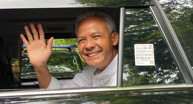 Tinggalkan Posko Pemenangan Usai Hasil "Quick Count" Keluar, Ganjar: Pulang Dulu...