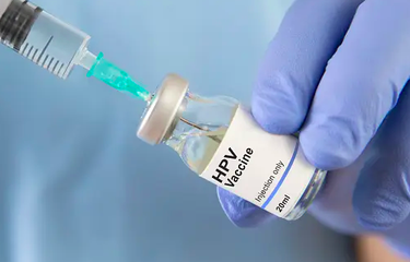 Ilustrasi vaksin HPV.