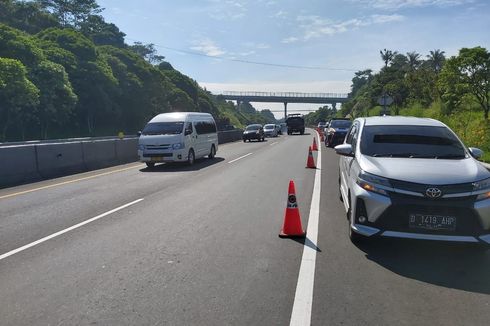 Senin Siang, Tol Cipularang KM 118 Arah Jakarta Kembali Normal