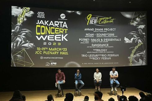 Jadwal dan Lineup Jakarta Concert Week 2023