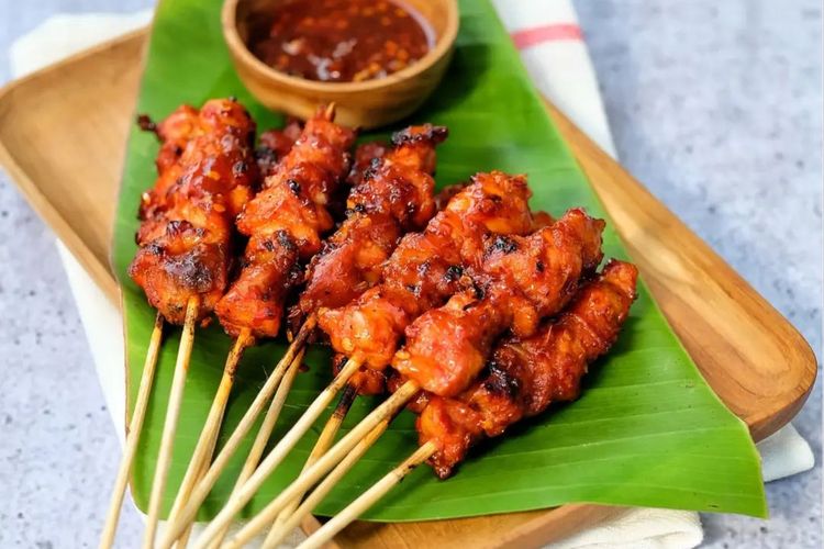 Sate Ratu yang menggugah selera.