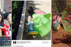Kim Kardashian dan Sang Anak Berkompromi Soal Atribut Penampilan