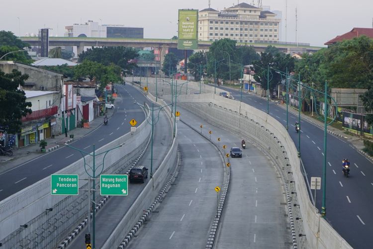 Suasana Jakarta saat Lebaran 5/6/2019