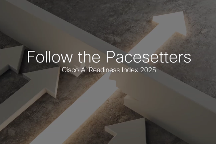 Ilustrasi Follow the Pacesetters dari Cisco AI Readiness Index 2025.